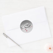 Weddenschappen Ronde Sticker (Envelop)