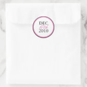 Weddenschappen Ronde Sticker (Tas)