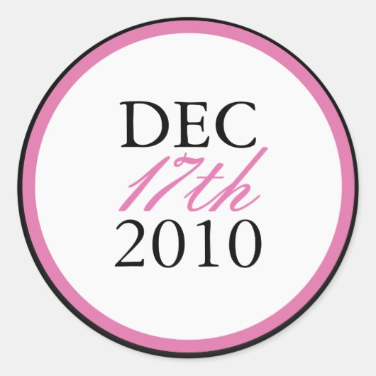 Weddenschappen Ronde Sticker (Voorkant)