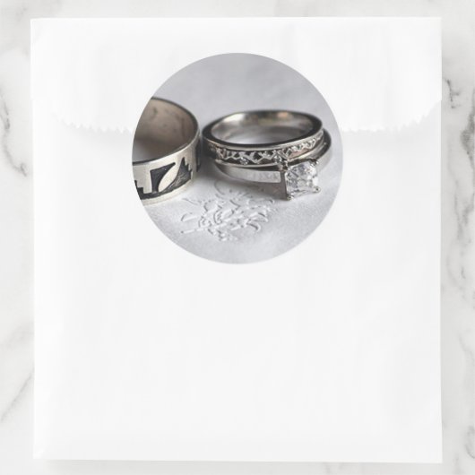 Weddenschappen Ronde Sticker (Tas)