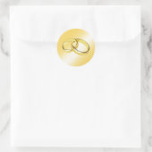 Weddenschappen Ronde Sticker (Tas)