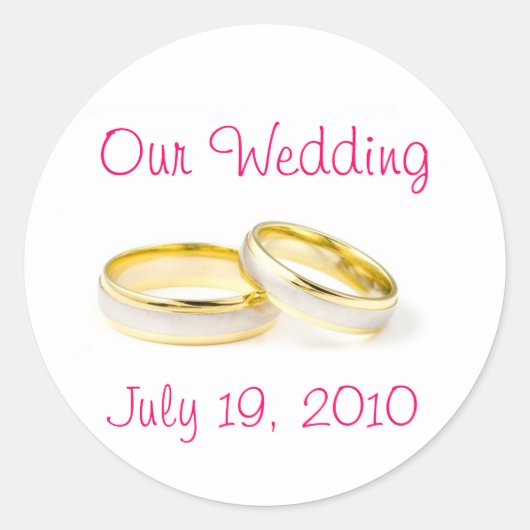 Weddenschappen Ronde Sticker (Voorkant)