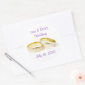 Weddenschappen Ronde Sticker (Envelop)