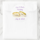 Weddenschappen Ronde Sticker (Tas)