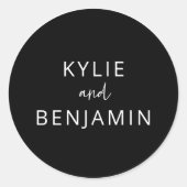 Weddenschappen Ronde Sticker (Voorkant)