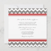 Weddenschappen Roodgrijze Chevron Kaart (Achterkant)