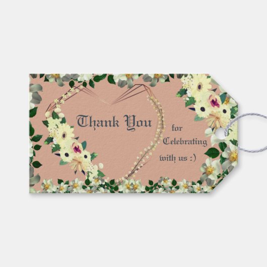 Weddenschappen - Roos van de mosterd Cadeaulabel (Voorkant (Horizontaal))