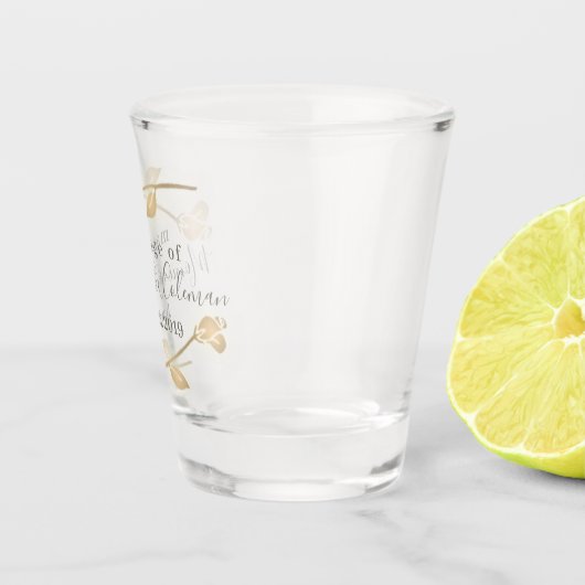 Weddenschappen - Shot Glass Wedding Favor Shot Glas (Rechts)