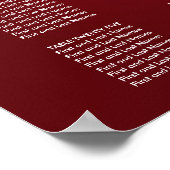 Weddenschappen Snowflake Decoratie Rood (Hoek)