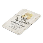 Weddenschappen sparen de datum gouden ananassen Ru Magneet (Linkerzijde)