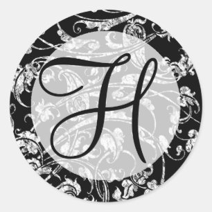 Weddenschappen Stickers Monogram H