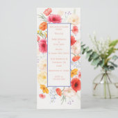 Weddenschappen uitnodigen kaart (Staand voorkant)