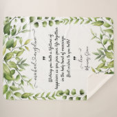 Weddenschappen voor bruid en bruid sherpa deken (Voorkant (horizontaal))