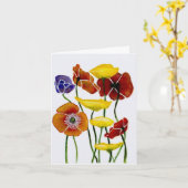 Weddenschappen voor een paar kaart (Gele Bloem)