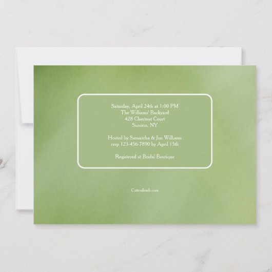 Weddenschappen voor stelletjes kaart (Achterkant)