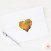 Weddenschappen Woensdag najaar huwelijkszegels Hart Sticker (Envelop)
