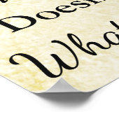 Weddenschappen-zanglijst, ga zitten "waar" het Pos Poster (Hoek)