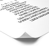 Weddenschappen - Zoek je zitplaats op N.2 Poster (Hoek)