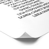 Weddenschappen - Zoek je zitplaats Poster (Hoek)