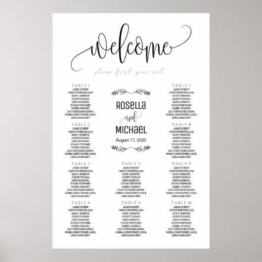 Weddenschappen - Zoek je zitplaats Poster (Voorkant)