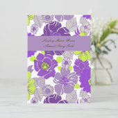 Weddenschappen ~ zomerbloemen kaart (Staand voorkant)