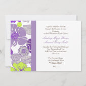 Weddenschappen ~ zomerbloemen kaart (Achterkant)