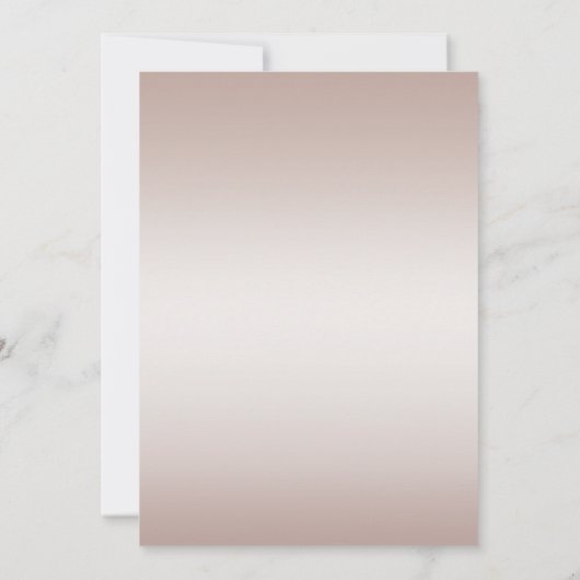 Weddenschapper | Elegant Modern Blush Pearl Stripe Kaart (Achterkant)