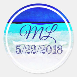 Weddenschapsdatum Bride en Groom Stickers