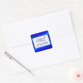 Weddenschapsdatum Bride en Groom Stickers (Envelop)