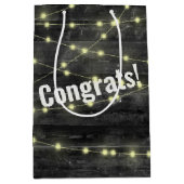 Weddenschapsduur op hout medium cadeauzakje (Voorkant)