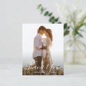 Weddenschapsfotobudget Hartelijk dank (Staand voorkant)