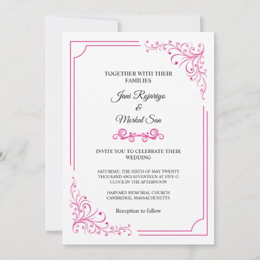 Weddenschapskaart Kaart (Voorkant)