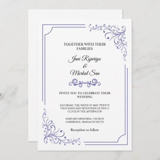 Weddenschapskaart Kaart (Voorkant / Achterkant)