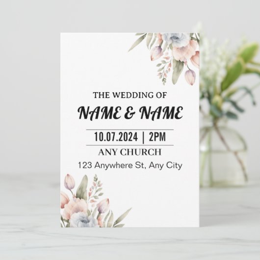 Weddenschapskaart Kaart (Staand voorkant)