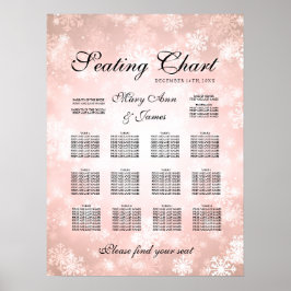 Weddenschapskaart Koper Winter Wonderland Poster