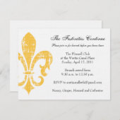 Weddenschapskaart | New Orleans | Goud Informatiekaartje (Voorkant / Achterkant)