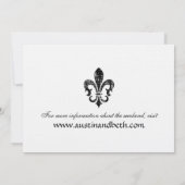 Weddenschapskaart | New Orleans | Zwart Kaart (Achterkant)