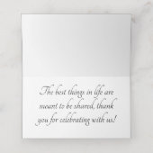 Weddenschapskaart Plaatskaartje (Binnenkant ongevouwen)