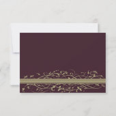 Weddenschapskaart RSVP Kaartje (Achterkant)
