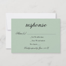 Weddenschapskaart RSVP Kaartje