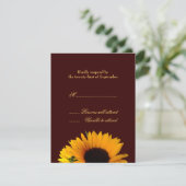 Weddenschapskaart RSVP Kaartje (Staand voorkant)