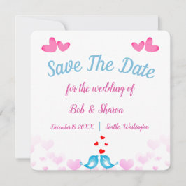 Weddenschapskaart Save The Date