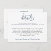 Weddenschapskaart | Soort borstel (mosterdblauw) Informatiekaartje (Voorkant / Achterkant)