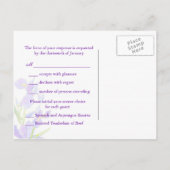 Weddenschapskaart Uitnodiging Briefkaart (Achterkant)