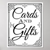 Weddenschapskaarten en cadeaubonten poster (Voorkant)