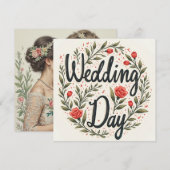 Weddenschapskaarten Feestdagenkaart (Voorkant / Achterkant)