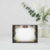 Weddenschapskaarten Halloween BLANK Plaatskaartje (Staand voorkant)