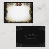 Weddenschapskaarten Halloween BLANK Plaatskaartje (Voorkant / Achterkant)