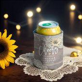 Weddenschapskaarten naar liefdeshout Zonnebloemen  Blikjeskoeler