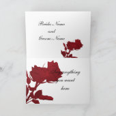 Weddenschapskaarten voor de bruid en de bruid kaart (Binnen)